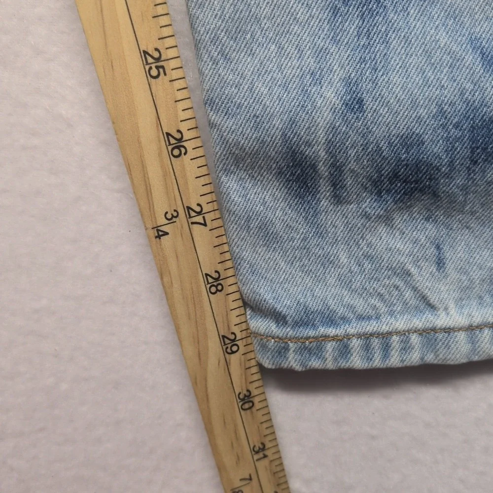Levis 501 93 Jeans Mens 31x30 Blue Light‎ Wash Straight Button Fly Premium Denim